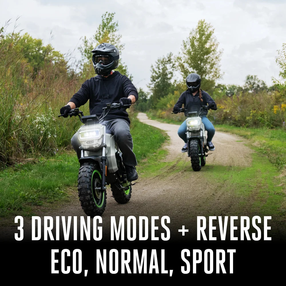 EGO POWER+ Mini Bike with 2 x 7.5Ah Batteries and Dual Port Charger