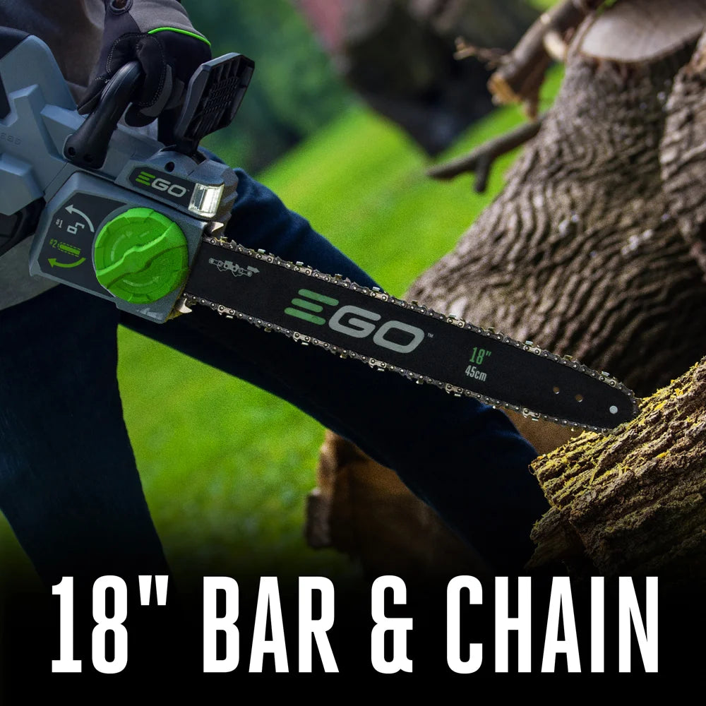 56 V 18 IN CHAIN SAW KIT