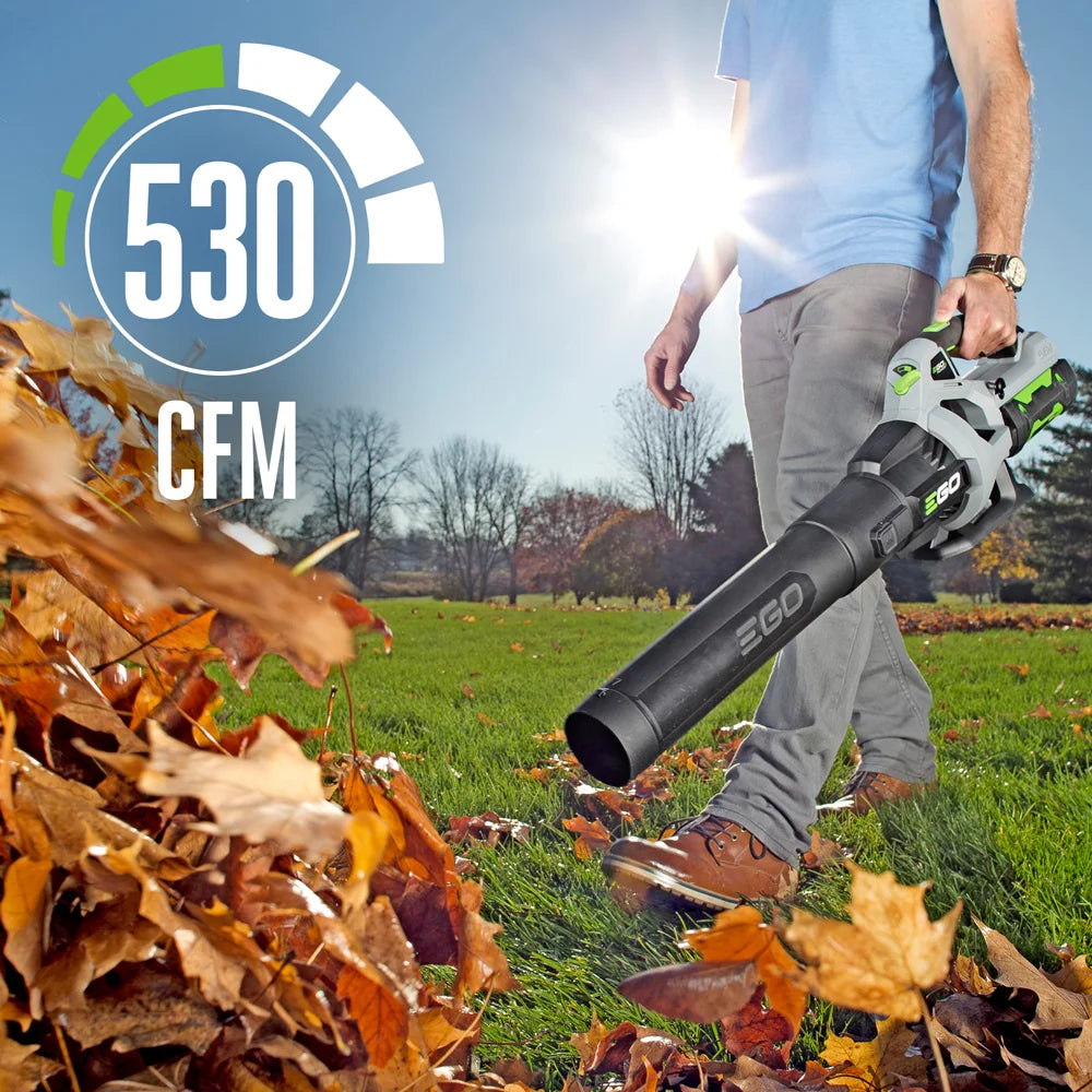 EGO POWER+ 530 CFM Blower with 2.5Ah Battery and 210W Standard Charger
