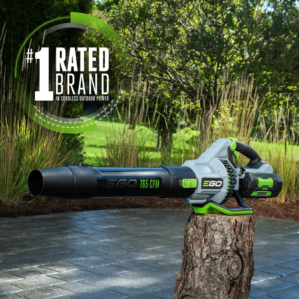EGO POWER+ 765 CFM Blower with 5.0Ah Battery and 320W Charger