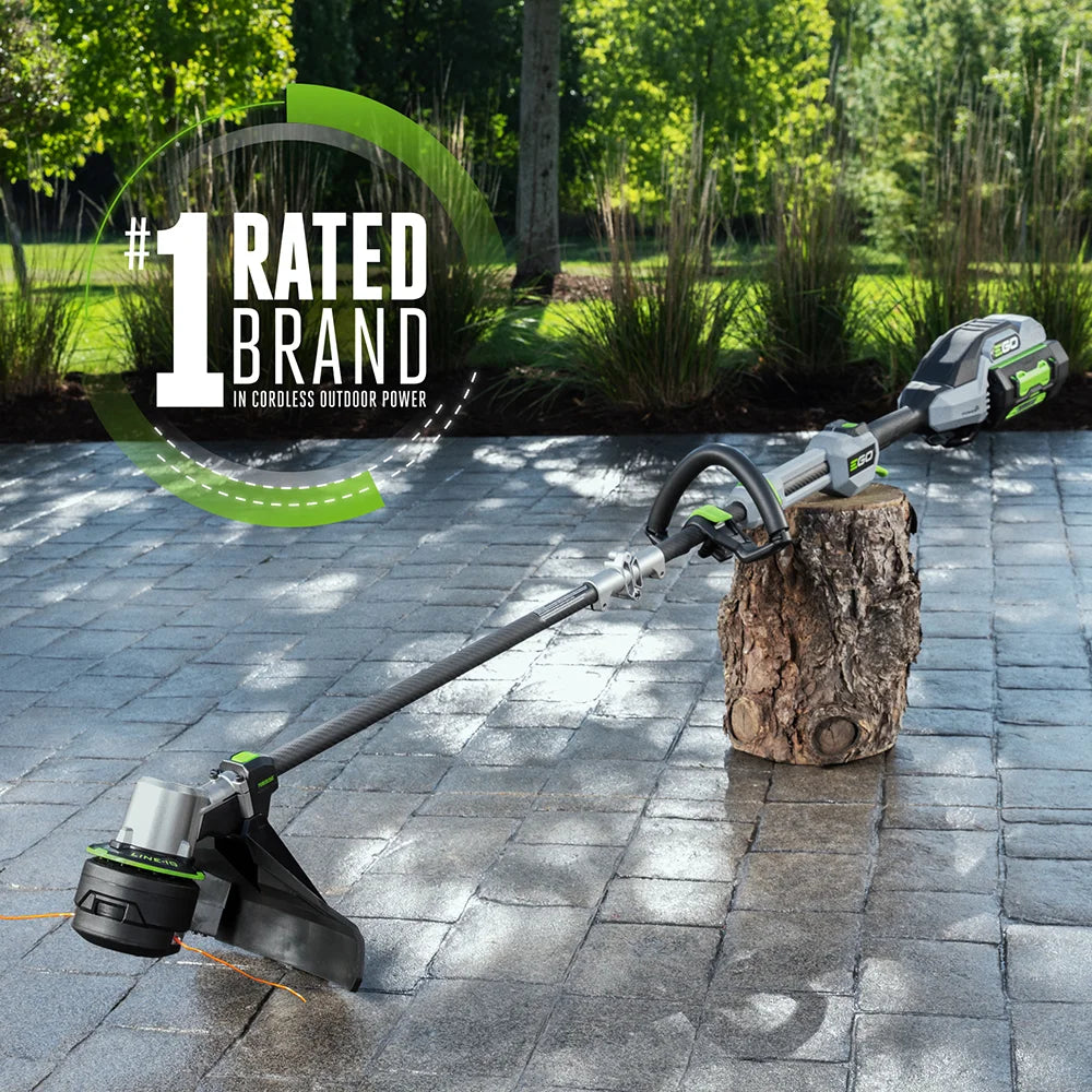 EGO POWER+ 16 LINE IQ String Trimmer with POWERLOAD Technology with 4.0Ah Batter