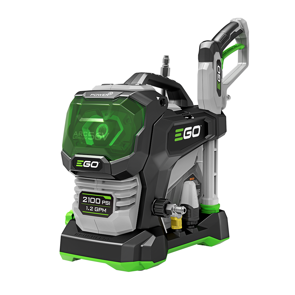 EGO POWER+ 2100 PSI Compact Pressure Washer with 6.0Ah Battery and 320W Charger