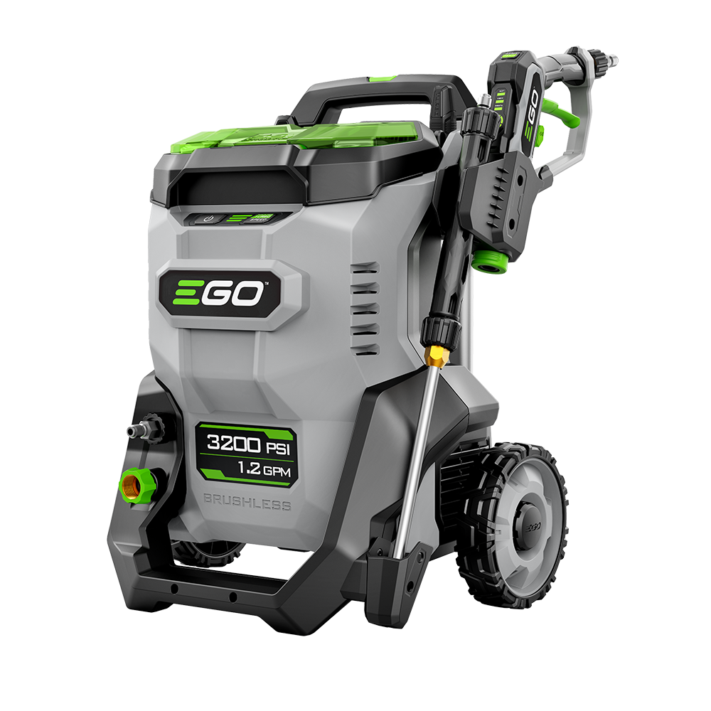 EGO POWER+ 3200 PSI Pressure Washer with 2 x 6.0Ah Batteries and 320W Charger