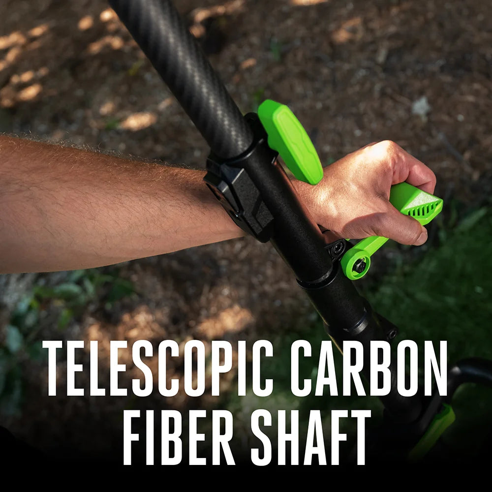 EGO POWER+ 10 Telescopic Pole Saw with 2.5Ah Battery and 210W Standard Charger