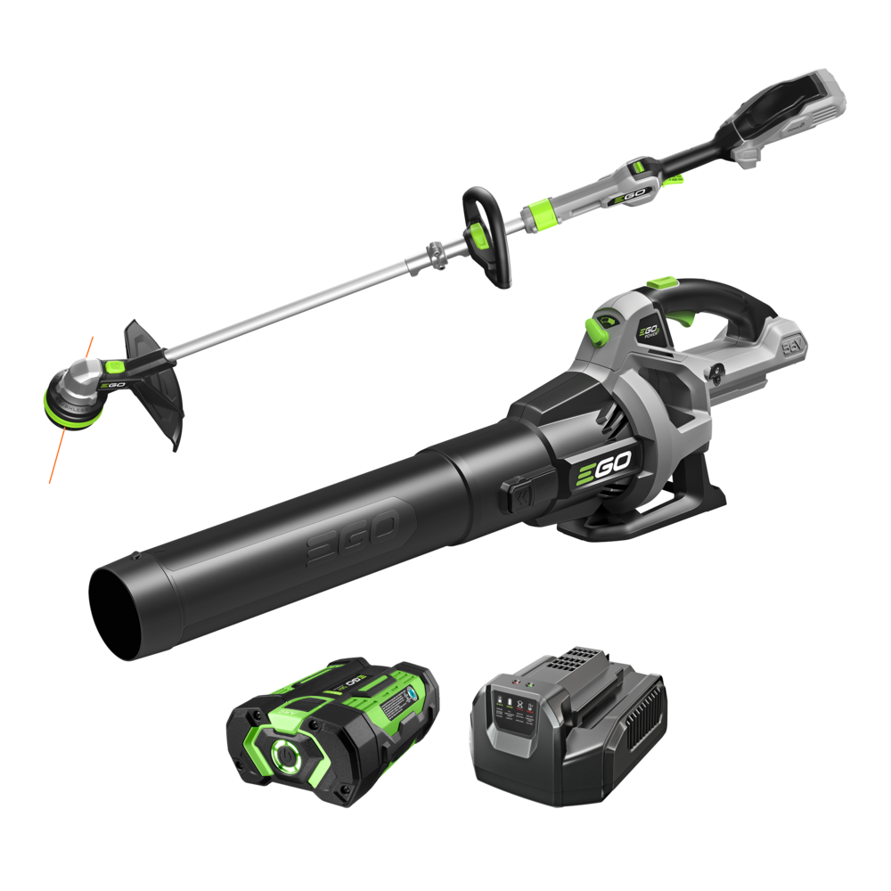 EGO POWER+ 15" POWERLOAD String Trimmer with Aluminum Telescopic Shaft & 615 CFM